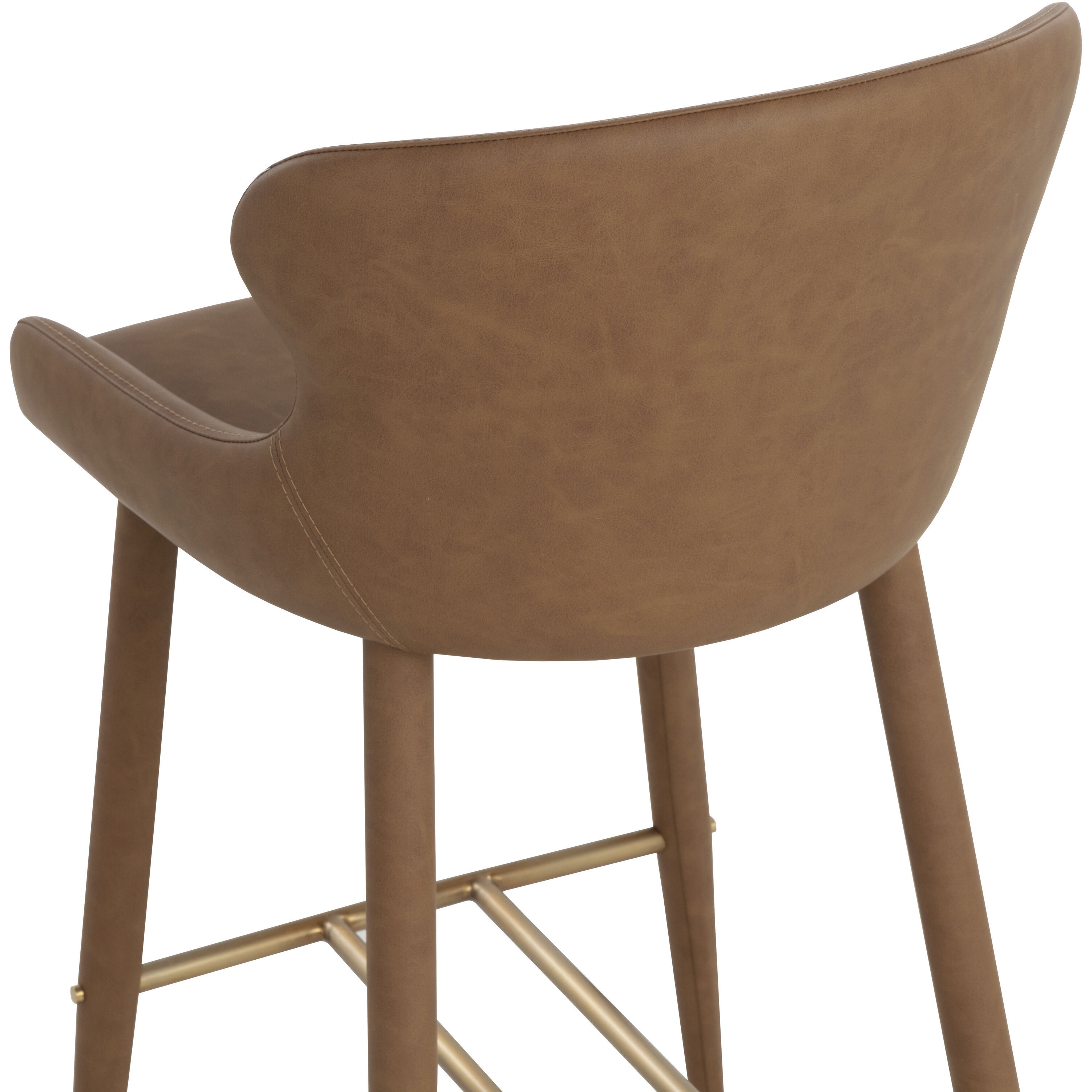 Evora 40.5 inch Milliken Cognac Barstool